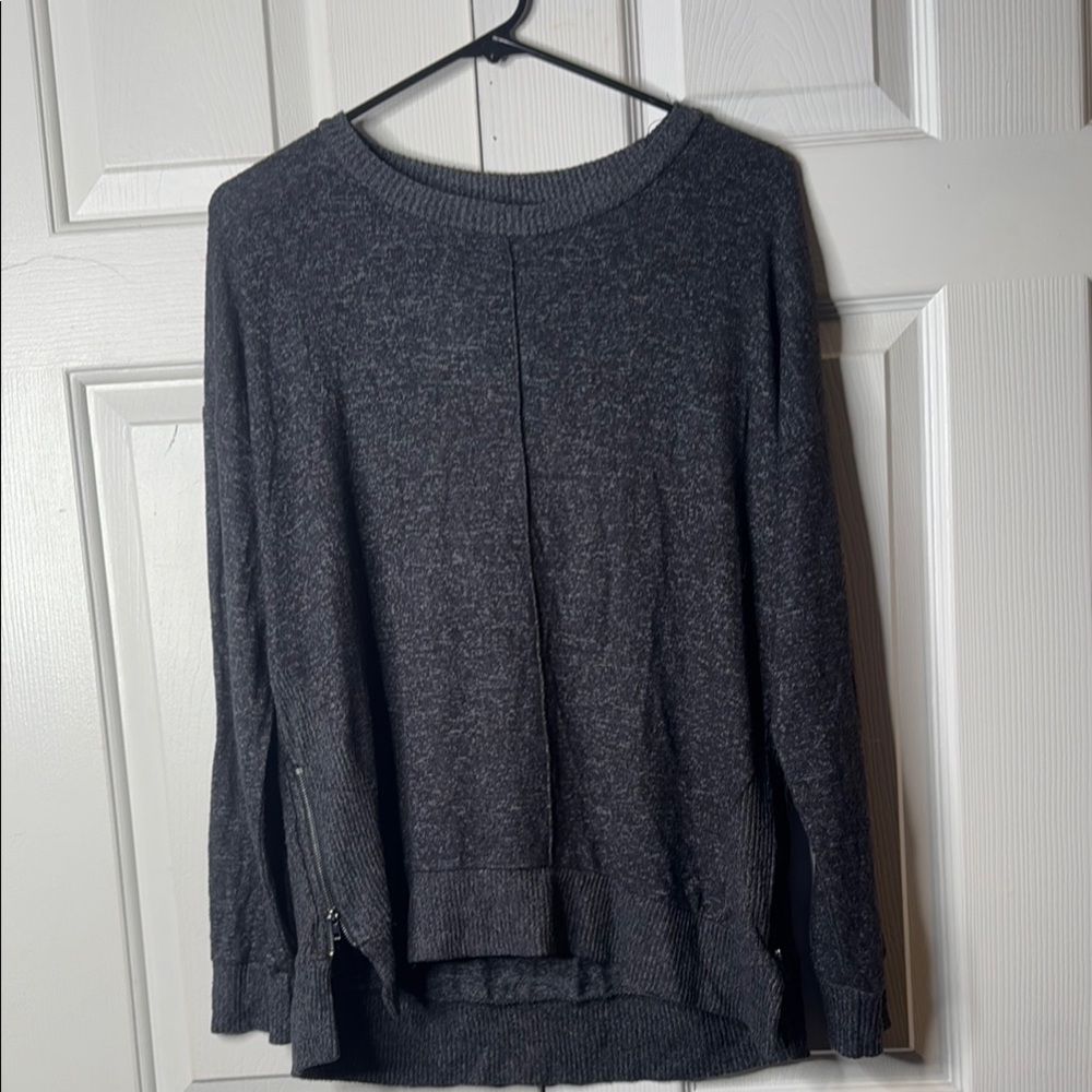 Hippie Rose Charcoal Crew Neck Sweater